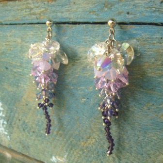 Náušnice s korálky SWAROVSKI Náušnice s korálky SWAROVSKI